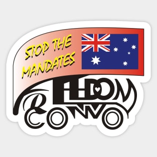 Freedom Convoy Australia Sticker